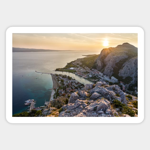 Omiš Sticker by ivancoric